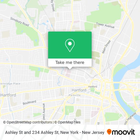 Mapa de Ashley St and 234 Ashley St