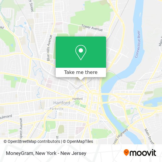 MoneyGram map