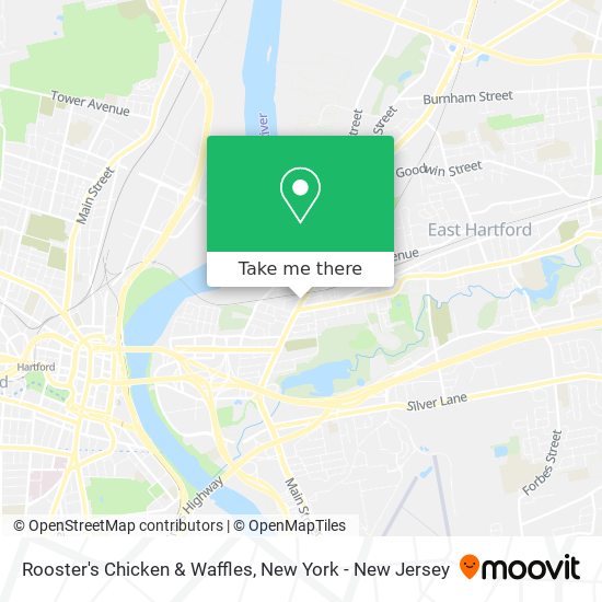 Rooster's Chicken & Waffles map