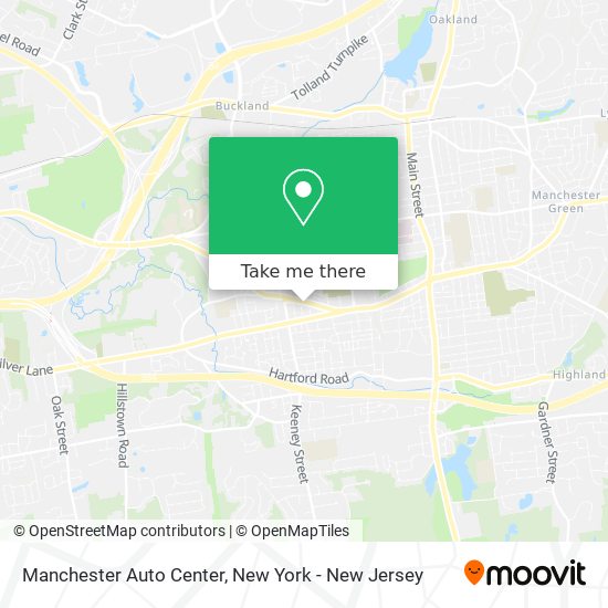 Manchester Auto Center map