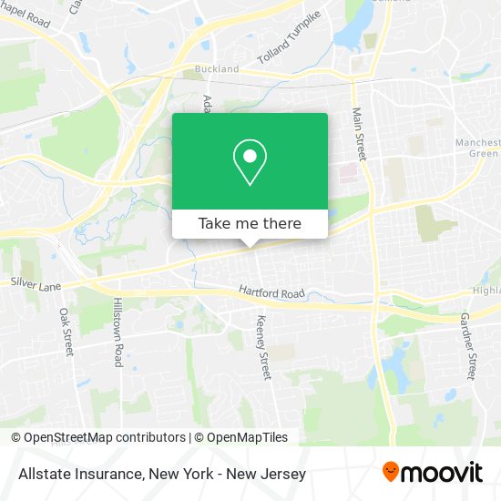 Allstate Insurance map