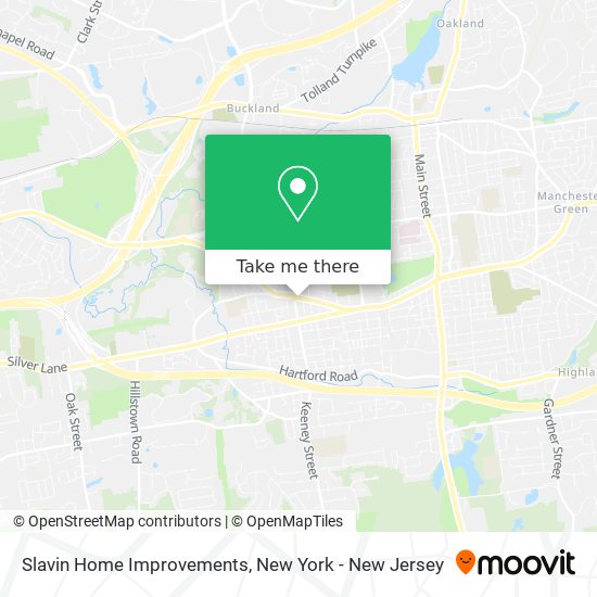 Slavin Home Improvements map