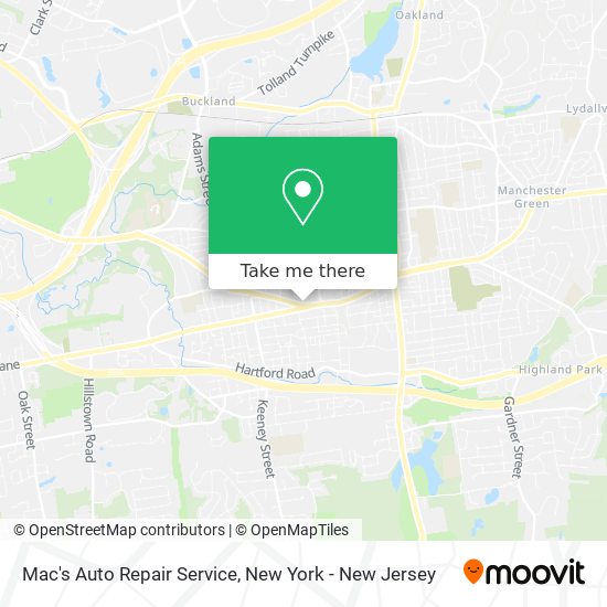 Mac's Auto Repair Service map