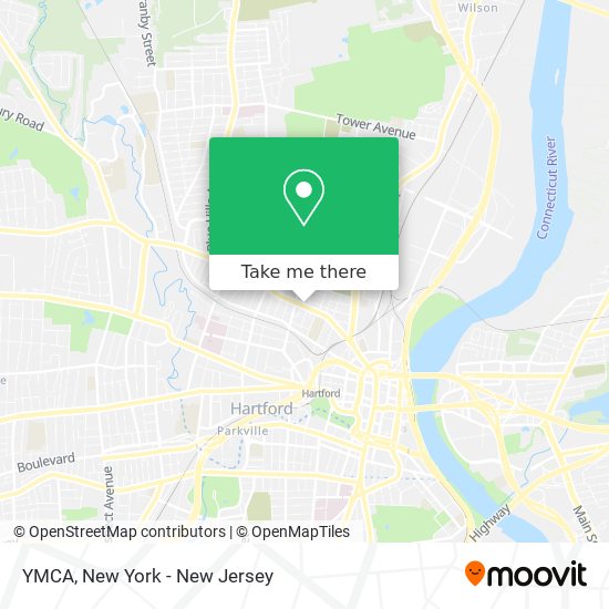 YMCA map