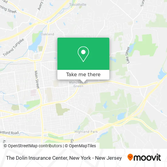 The Dolin Insurance Center map