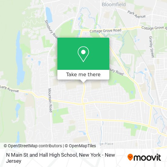 Mapa de N Main St and Hall High School