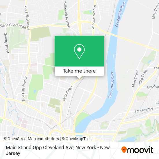 Main St and Opp Cleveland Ave map