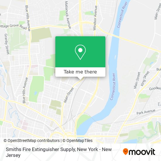 Smiths Fire Extinguisher Supply map