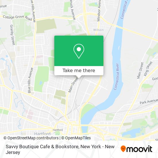 Savvy Boutique Cafe & Bookstore map