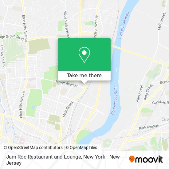 Mapa de Jam Roc Restaurant and Lounge