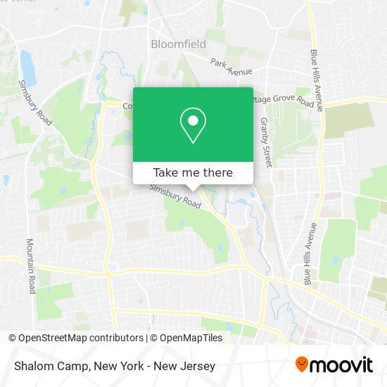 Mapa de Shalom Camp