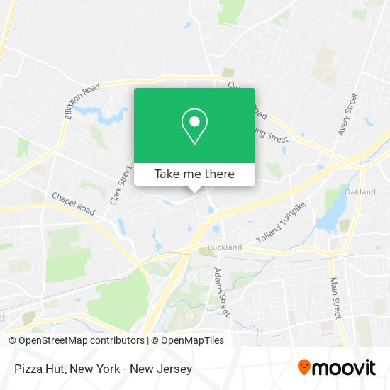 Pizza Hut map