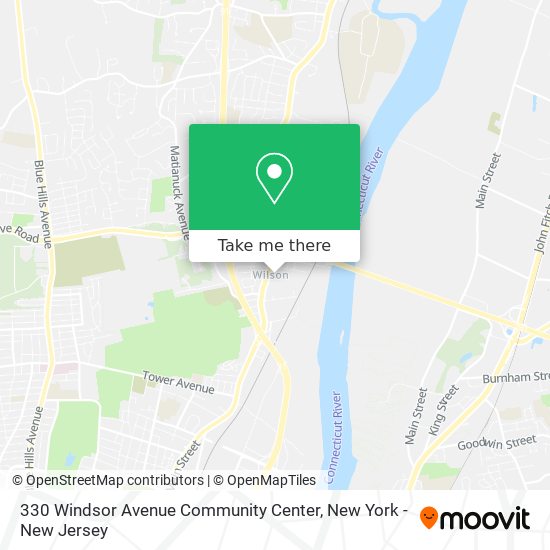 330 Windsor Avenue Community Center map