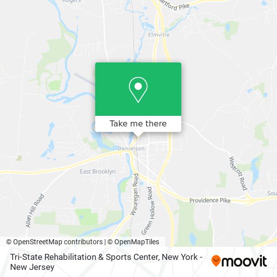Tri-State Rehabilitation & Sports Center map
