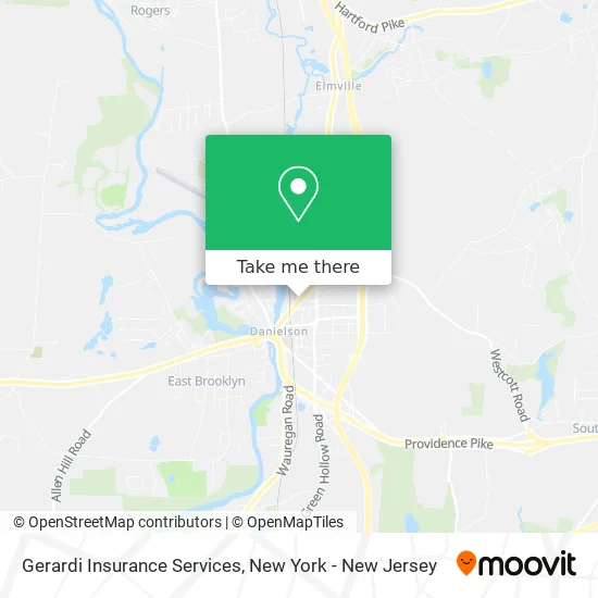 Gerardi Insurance Services map