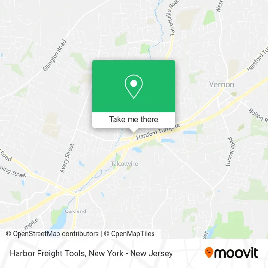 Harbor Freight Tools map