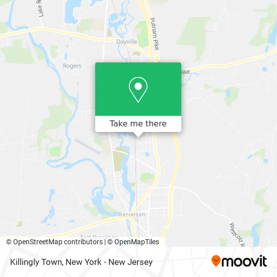 Killingly Town map