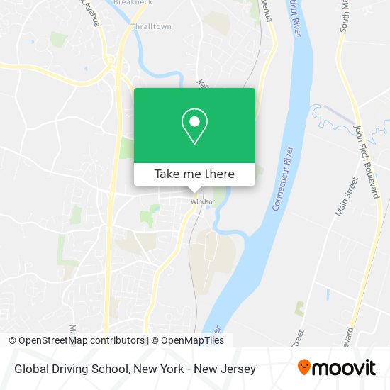 Mapa de Global Driving School