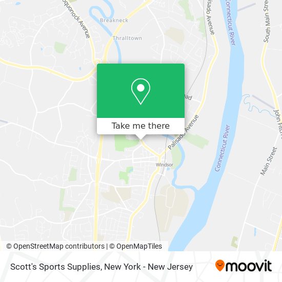 Mapa de Scott's Sports Supplies