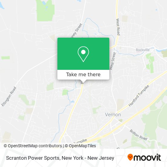 Scranton Power Sports map