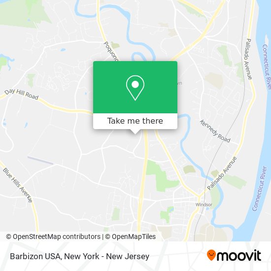 Mapa de Barbizon USA