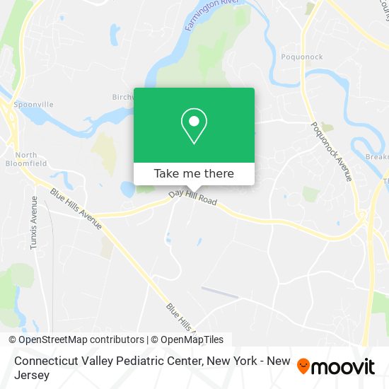 Connecticut Valley Pediatric Center map