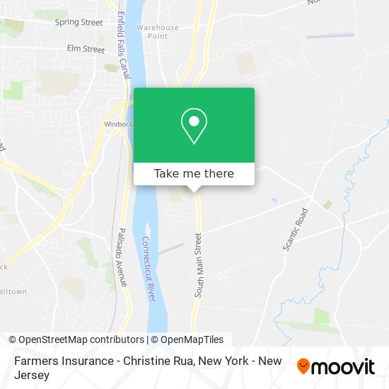 Farmers Insurance - Christine Rua map