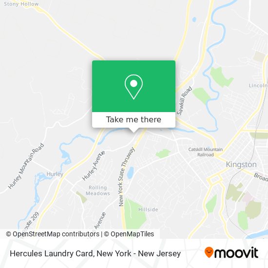 Mapa de Hercules Laundry Card