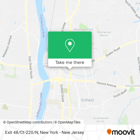 Exit 48/Ct-220/N map