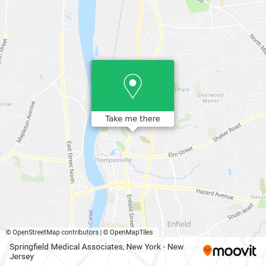 Springfield Medical Associates map