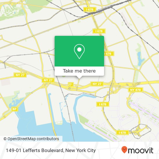 149-01 Lefferts Boulevard map