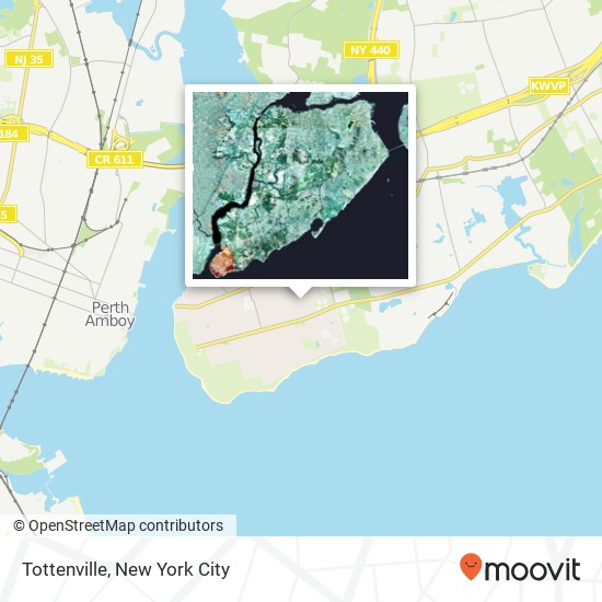 Mapa de Tottenville