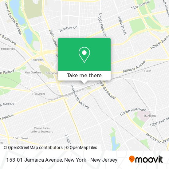 Mapa de 153-01 Jamaica Avenue