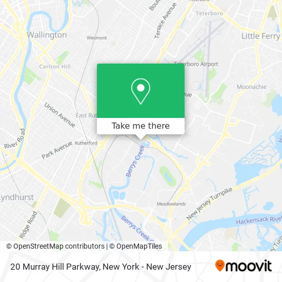 20 Murray Hill Parkway map