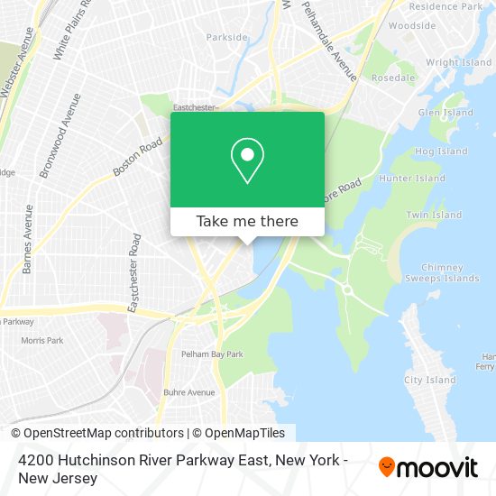 4200 Hutchinson River Parkway East map