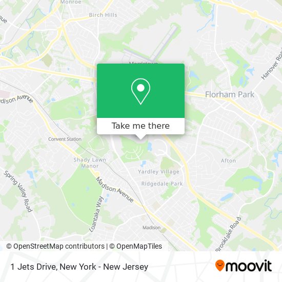 New York Jets, 1 Jets Dr, Florham Park, NJ, Professional Sports Clubs &  Promoters - MapQuest