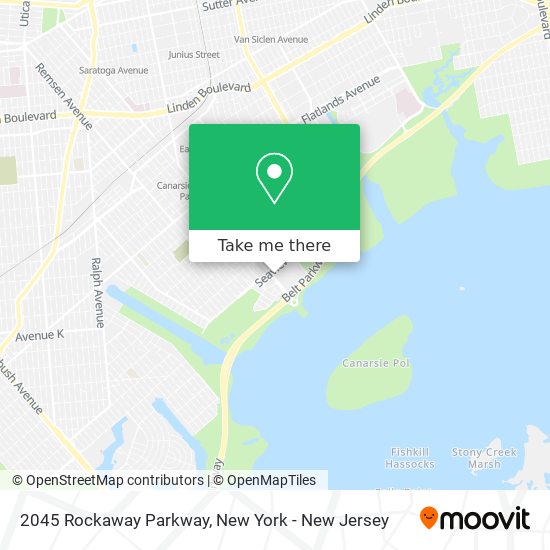 Mapa de 2045 Rockaway Parkway