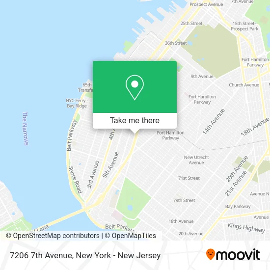 7206 7th Avenue map