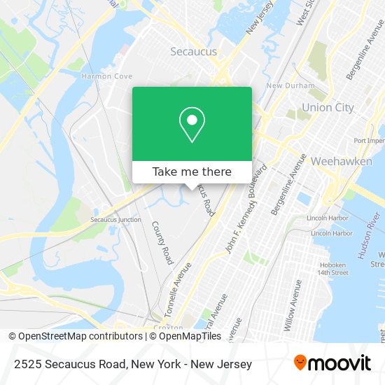 Mapa de 2525 Secaucus Road