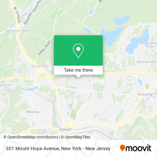 301 Mount Hope Avenue map