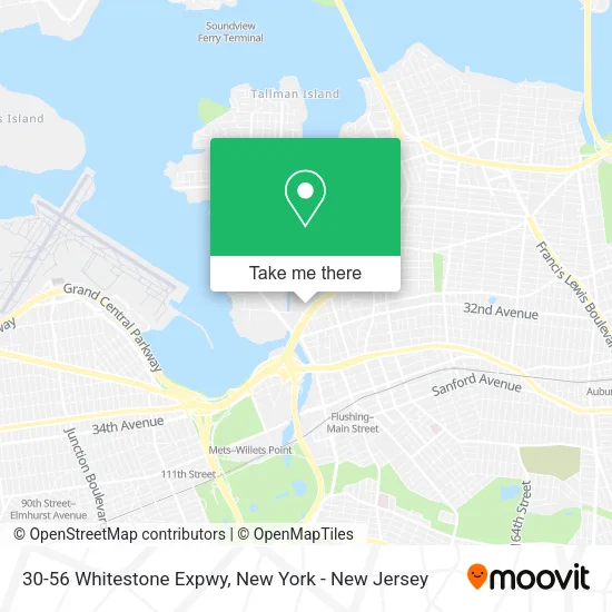 30-56 Whitestone Expwy map