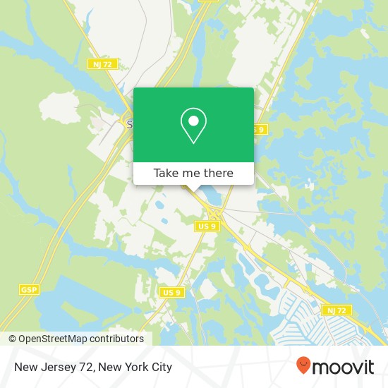 Mapa de New Jersey 72
