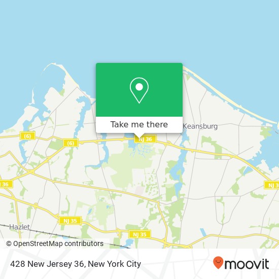 428 New Jersey 36 map