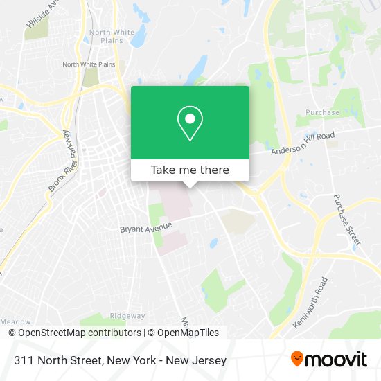 Mapa de 311 North Street