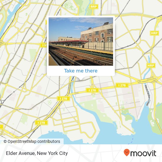 Elder Avenue map