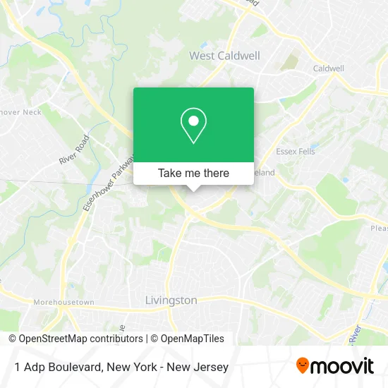 Mapa de 1 Adp Boulevard