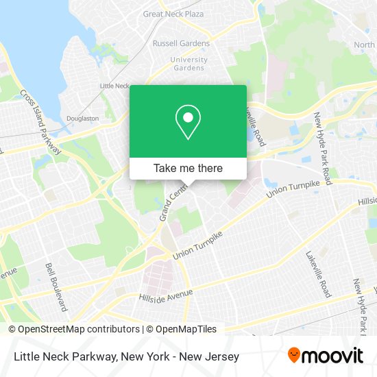 Little Neck Parkway map