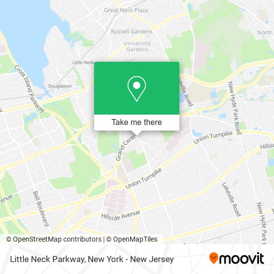 Mapa de Little Neck Parkway