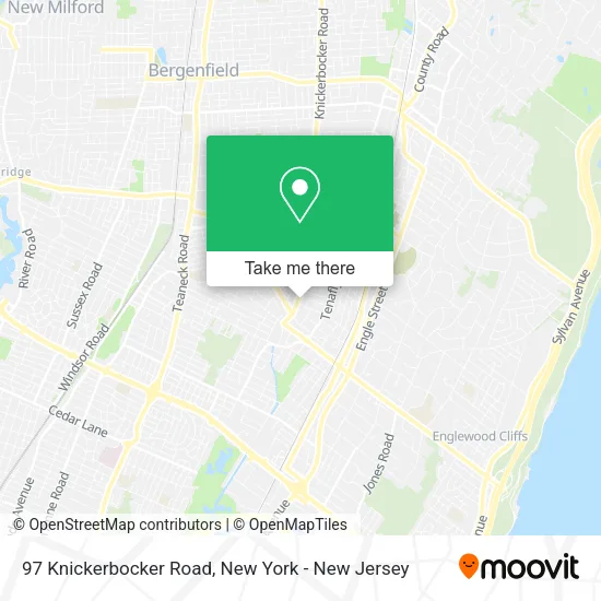 97 Knickerbocker Road map