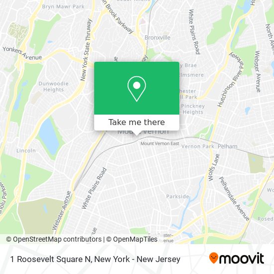 1 Roosevelt Square N map